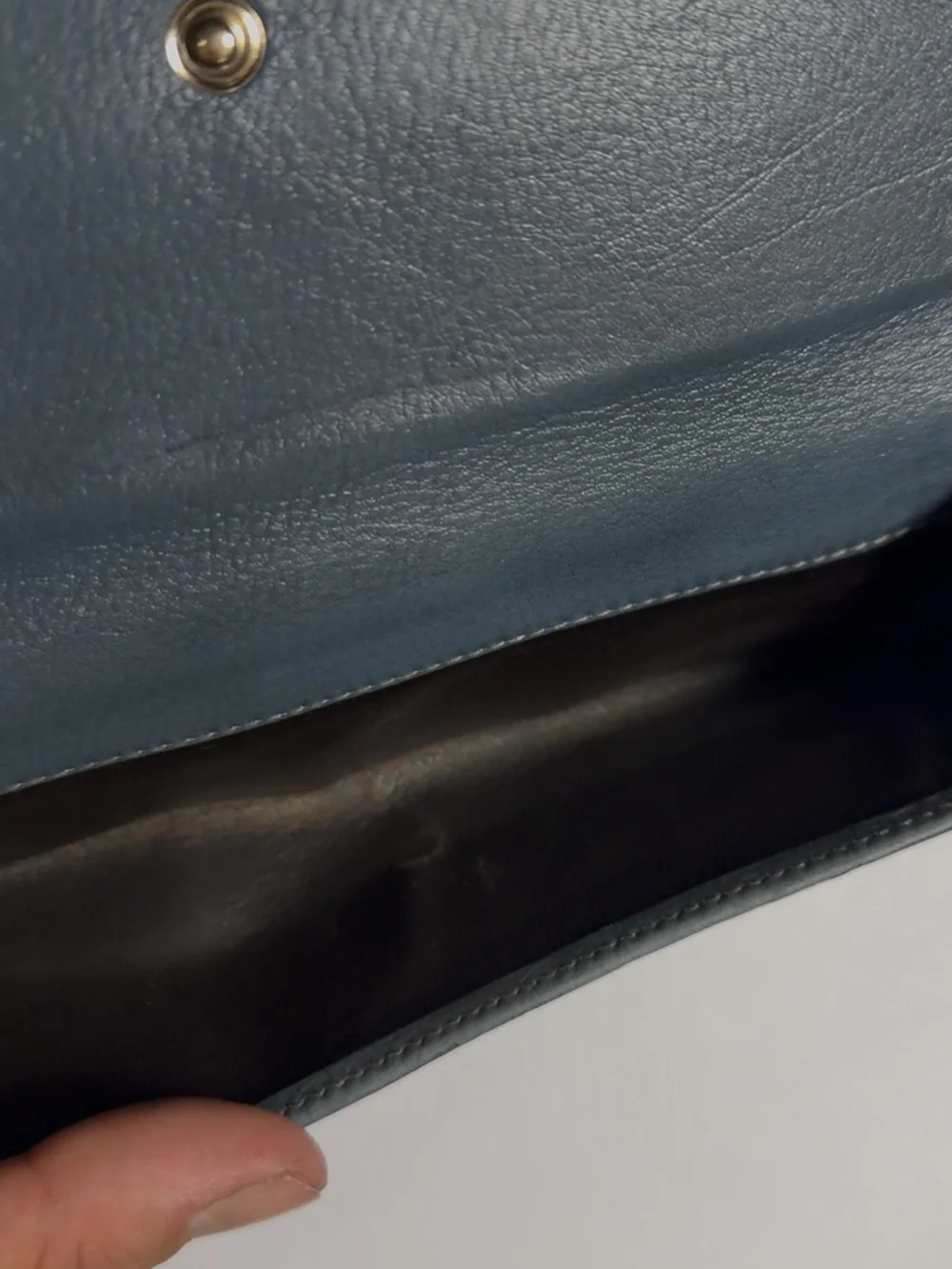 Gucci Black Embossed Monogram Long Wallet - Picture 3 of 5
